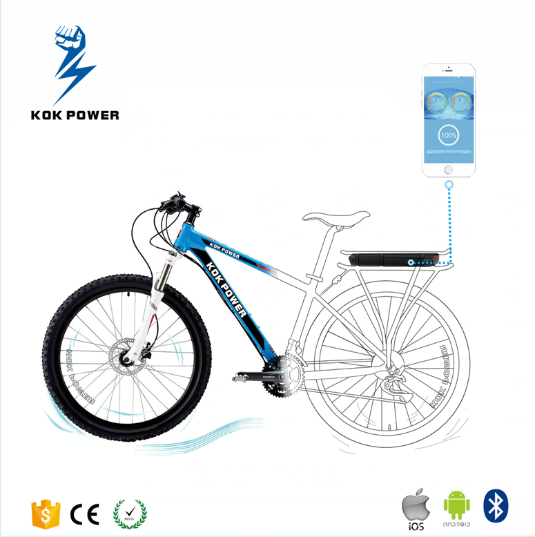 EBIKE BATTERIES WITH BLURTOOTH COMMUNICATION