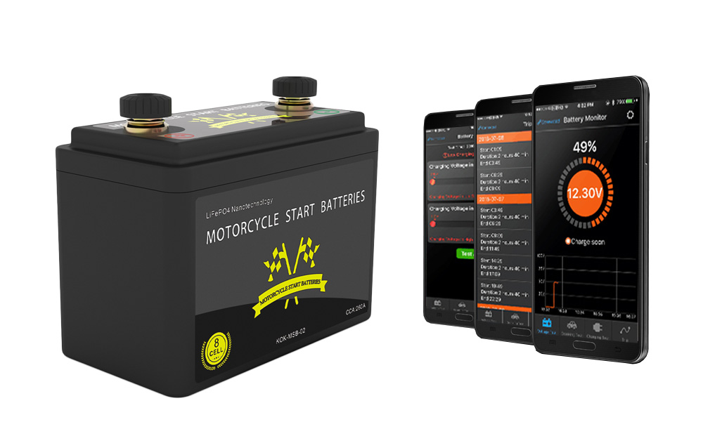 4S2P motorcycle Battery