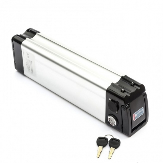 Electric Bicycle Battery Silver Fish