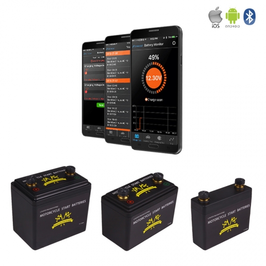 12v 2.5ah 5ah 7.5ah lithium autormobile batteries