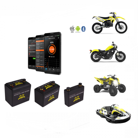 QUAD  ATV  UTV Batteries A123 26650 M1B motorcycle start battery