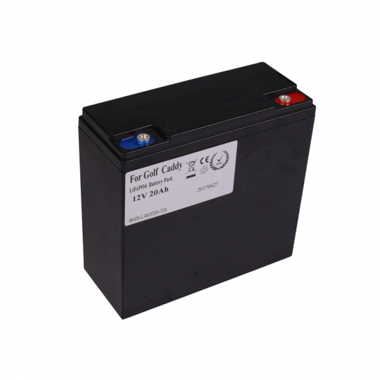 LiFePO4 Golf Caddy LiFePO4 12V Battery Pack