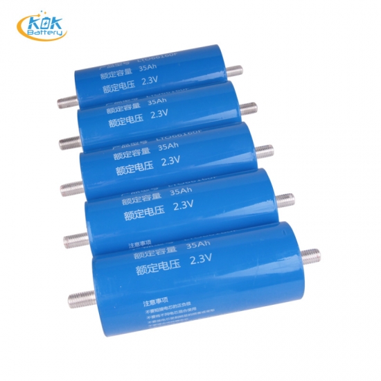 Buy Factory Price 6 minutes fast charge Lithium titanate battery 2.4V 35AH LTO for energy storage boat camper