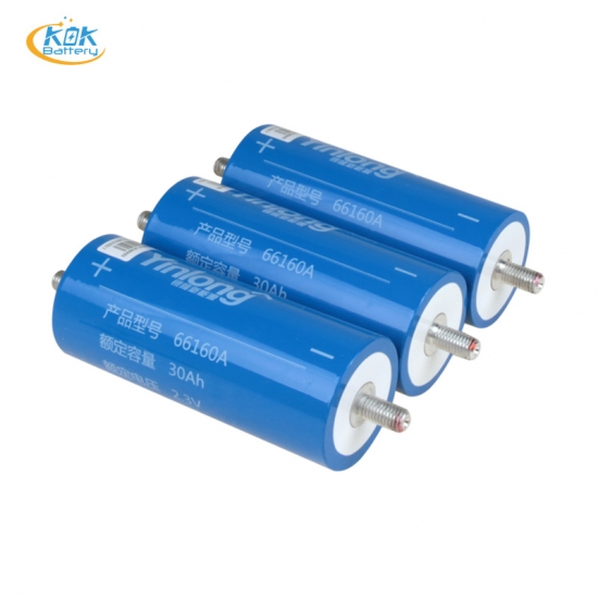 Buy Factory Price New LTO battery 2.3 v30AH LTO 66160A lithium titanate battery 66160 2.3v30ah lto