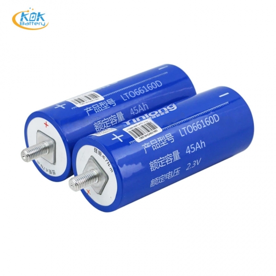 Buy Factory Price Yinlong 66160D 2.3v 45Ah LTO cell solar pv battery storage lithium titanate battery