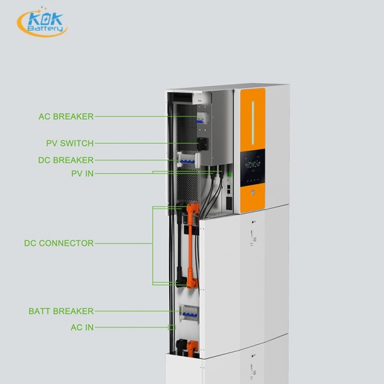Buy Factory Price smartbatteryeco.com 7.92kwh 15.84KWH 48V165AH All In One Solar Energy Battery 5.5KW Inverter