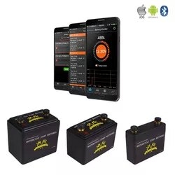 Buy Factory Price smartbatteryeco.com POWER Smart 12V Motorcycle Battery 5Ah 6.5Ah 7Ah 390CCA LiFePO4 Small Rechargeable 12v Battery Bluetooth Customized