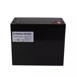Buy Factory Price smartbatteryeco.com POWER Customized 60Ah 80Ah LiFePO4 12V Car Battery Lithium Auto Battery 20Ah 40Ah with BMS