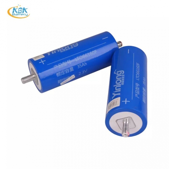Buy Factory Price smartbatteryeco.com POWER LTO Lithium Titanate Battery 2.3V 2.4V 35AH Yinlong 66160H for ESS solar energy storage