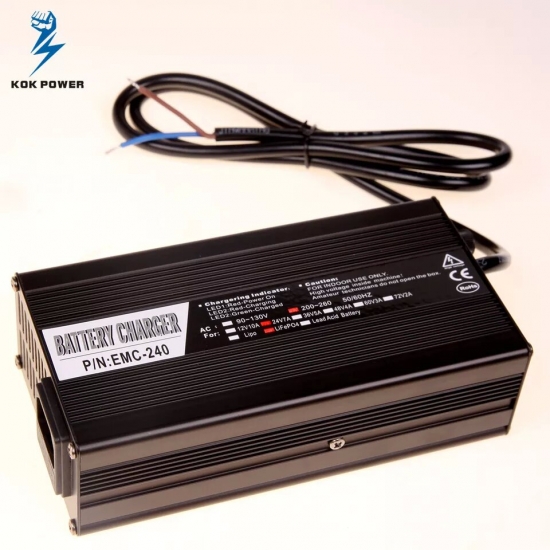 Buy Factory Price 240w Lithium-ion LiFePO4 NCM NCA Batteries CC CV smart charger