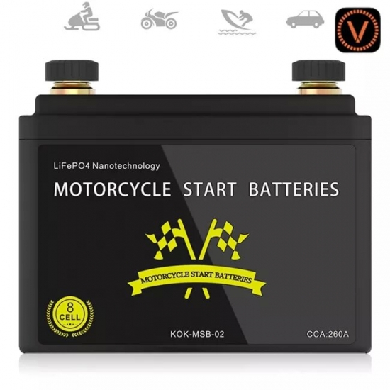 Buy Factory Price A123 4S2P 12V 7Ah LiFePO4 26650 Motorcycle Battery Pack
