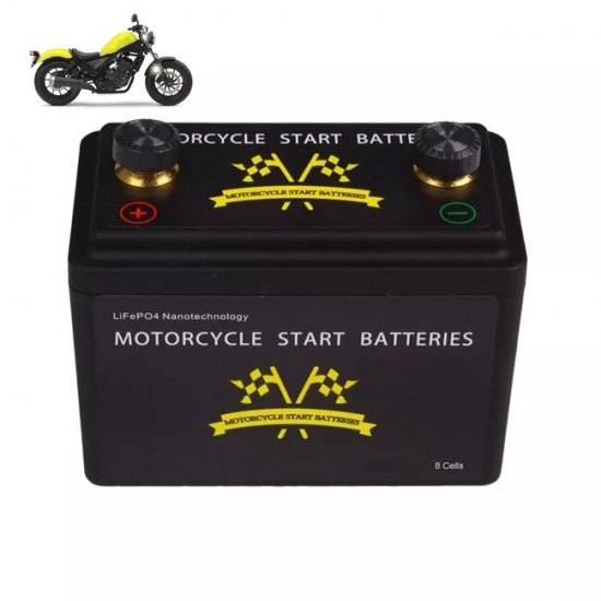 Buy Factory Price Super Lightweight 12v 130 CCA Lithium Motocycle Start Batteries