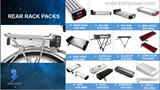 Ebike Batteries in Rear Rack Packs
